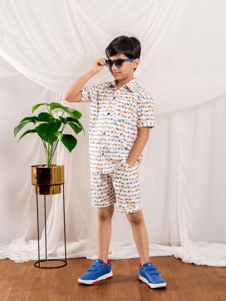 Junior White Co-ord Set