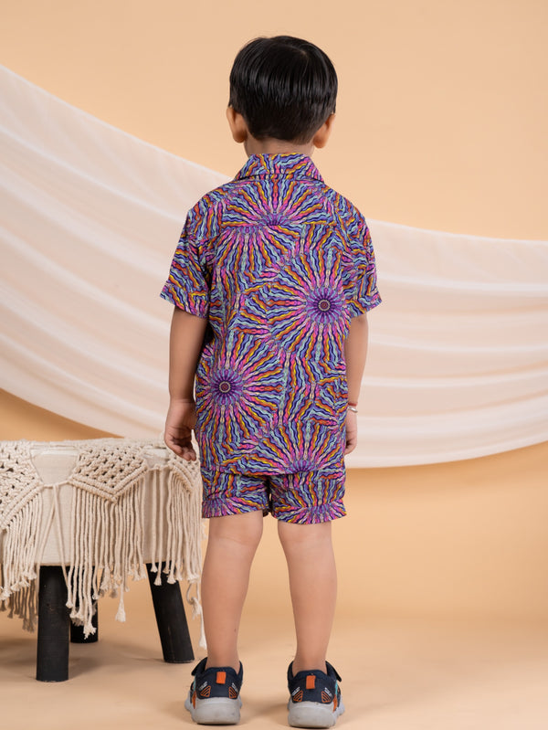 Mandala Print Viscose Co-ord Set